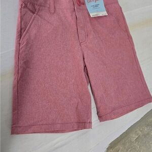 Cat & Jack Boy’s Pink Flat-Front Shorts